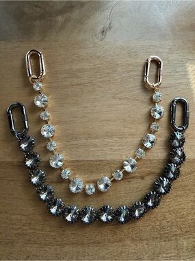 Crystal bag charms